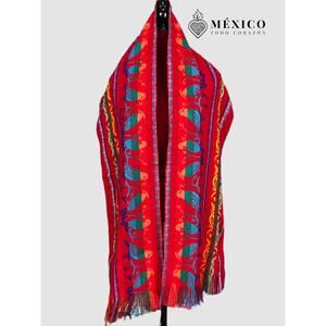Mexican cambaya rebozo  mexicotodo corazon